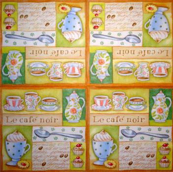 064 Kaffee / Cafe - 3-lagig - Paper Design